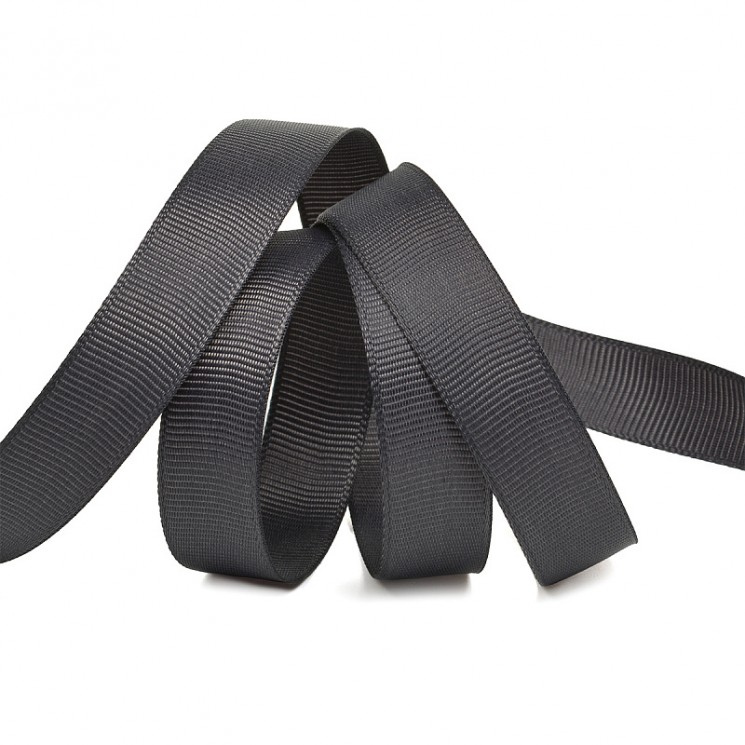 Reps tape "Dark gray", width 2.5 cm, length 1 m