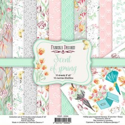 Set of double-sided paper for Decor 