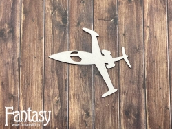 Чипборд Fantasy "Самолет 2677", размер 6,3*5,9см 