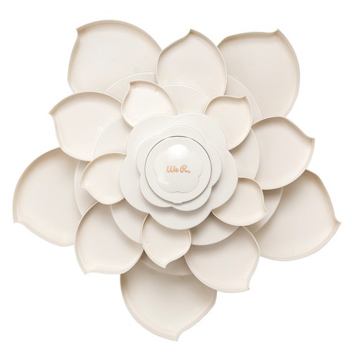 Органайзер для мелочей WE R MEMORY KEEPERS "Bloom Embellishment Storage", белый 