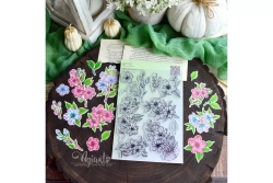 Набор штампов "Вишневый сад" от AgiArt 