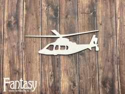 Чипборд Fantasy "Вертолёт  2676", размер 8*2,8 см 