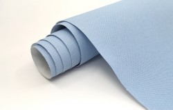 Тканевый переплетный материал, серо-голубой, на бумажной основе 33*50см, 250г/м2