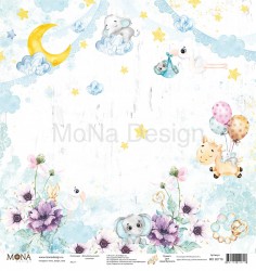 One-sided sheet of paper MonaDesign Lullaby for my son 