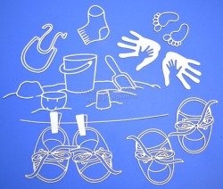 Чипборд ПроСвет "Набор дети", 10 элементов