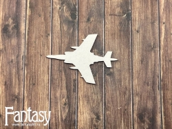 Чипборд Fantasy "Самолет 2675", размер 3,8*5,4 см  