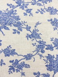 Отрез льняной ткани "В саду", размер 35Х70 см