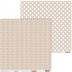 Double-sided sheet of paper Scrapberry's Elegantly simple Classic 