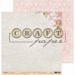 Double-sided sheet of paper CraftPaper Grandmother's chest 