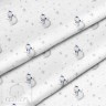 Fabric 100% cotton Poland "Snowmen", size 50X50 cm