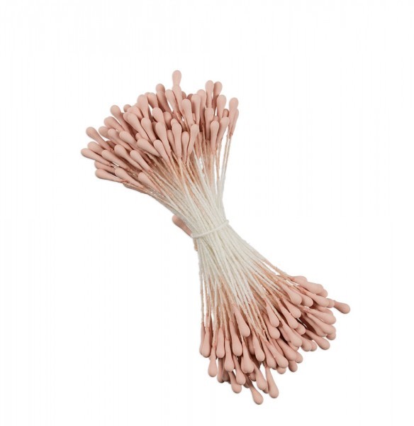 Stamens double-sided "Fiorico" 1.5 mm, 85 pcs, pink