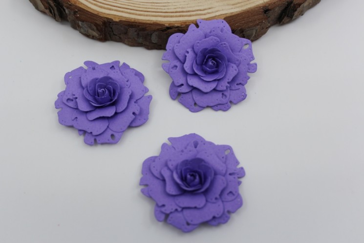 Rose "Purple" size 4.5 cm 1 piece