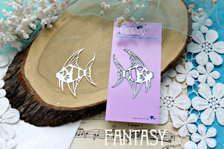 Knife for cutting Fantasy "Fish 3" size 4.5*6.5 cm