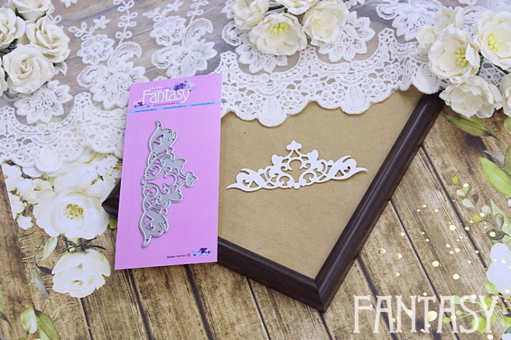 Ножи для вырубки Fantasy  «Вензель 2019» размер 8.7*3.6 см