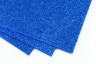 Foamiran glitter "Blue", size 20x30 cm, thickness 2 mm