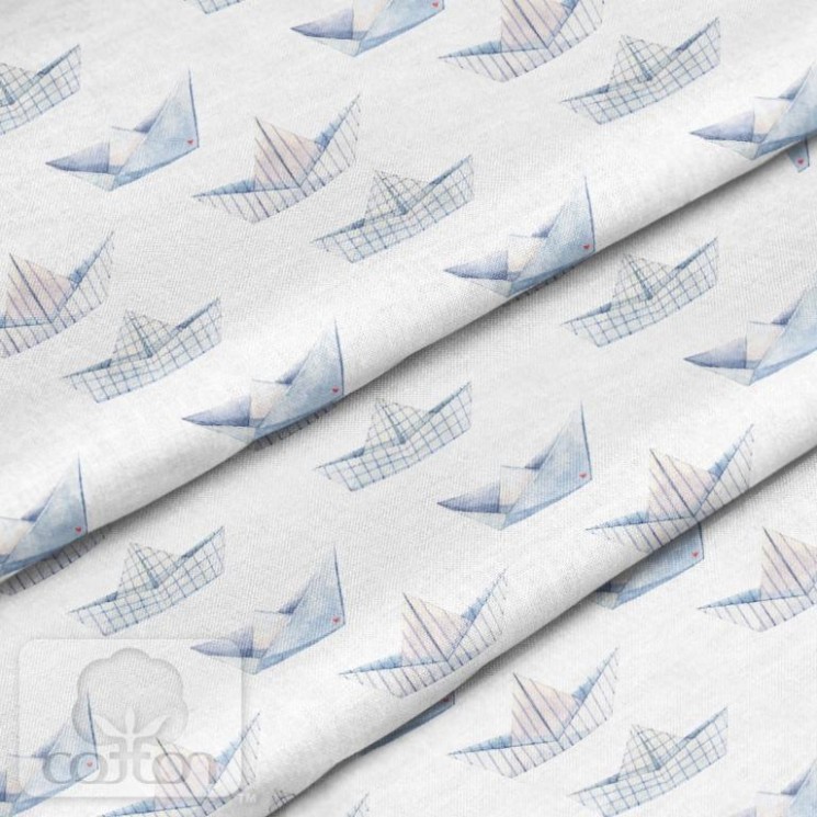 Fabric 100% cotton Poland "Boats", size 50X50 cm