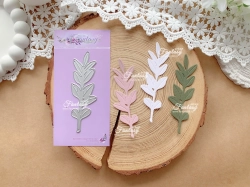 Нож для вырубки FantasyScrap «Веточка нежности», Fd-1736, размер 3*9,5 см 