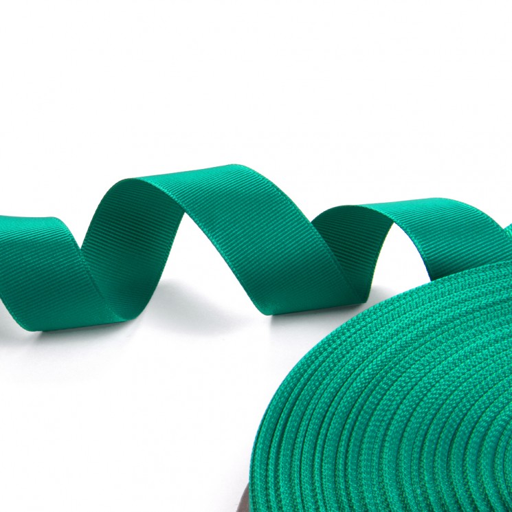 Turnip ribbon "Emerald", width 2.5 cm, length 1 m