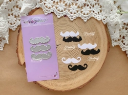 Нож для вырубки FantasyScrap «Усы и стиль », Fd-1737, размер 3,9*1,2 см 