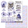 Набор бумаги 15х15 см "Этника. Лиловое сияние", 6 листов (ScrapMania)