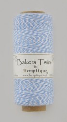 BAKERS TWINE cord 1 mm, color blue, length 1 m