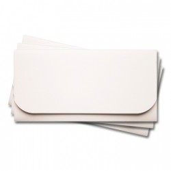 The base for the gift envelope No. 6, Color white matte, 1 piece, size 16. 5x8. 3 cm, 245 gr