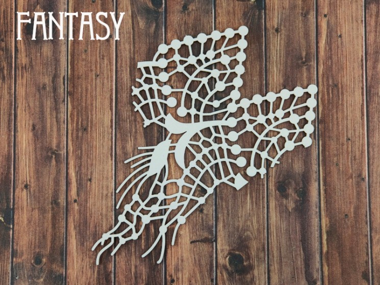 Chipboard Fantasy "Part of lace 2343" size 7.5*11.5 cm