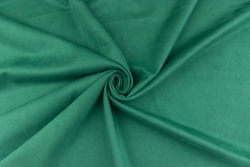 Замша двусторонняя "Темно-зеленая", размер 33х70 см