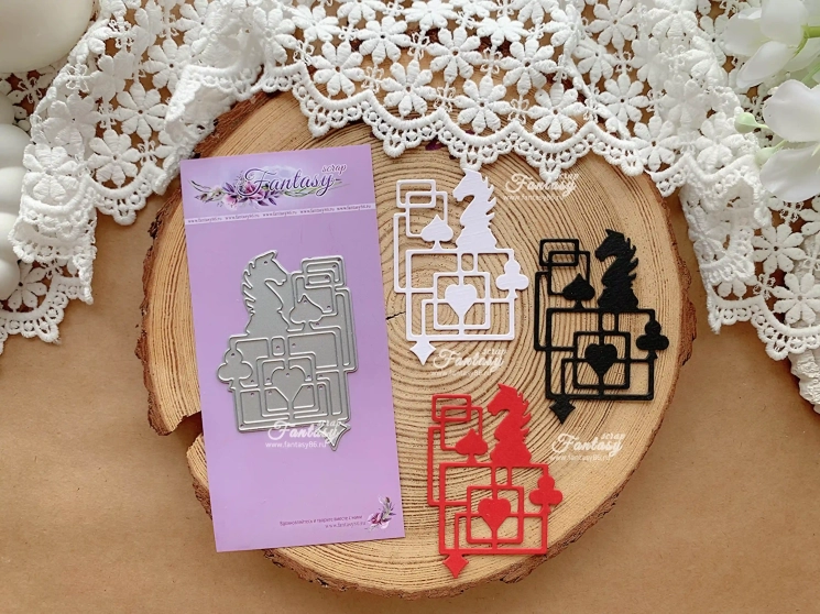 Нож для вырубки FantasyScrap «Геометрия игры» Fd-1739, размер 4,8*7 см 