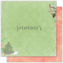 Double-sided sheet of paper Summer Studio Christmas Story 