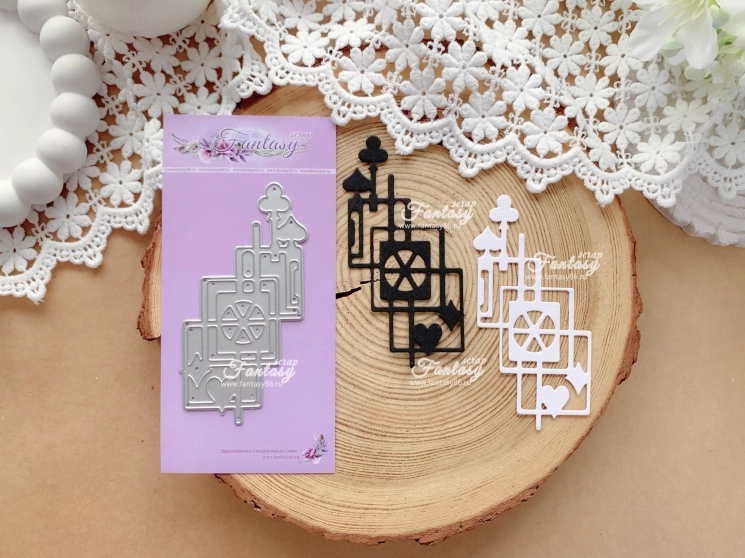 Нож для вырубки FantasyScrap «Динамика игры» Fd-1740, размер 4,7*8,9 см 