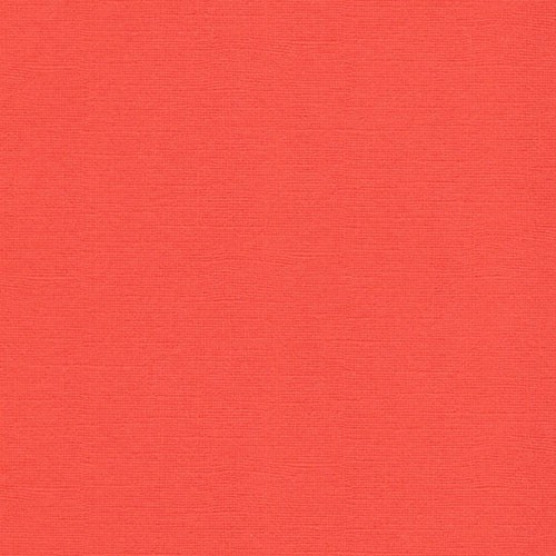 Кардсток текстурированный Scrapberry's цвет "Ярко-оранжевый" размер 30,5Х30,5 см, 216 гр/м2