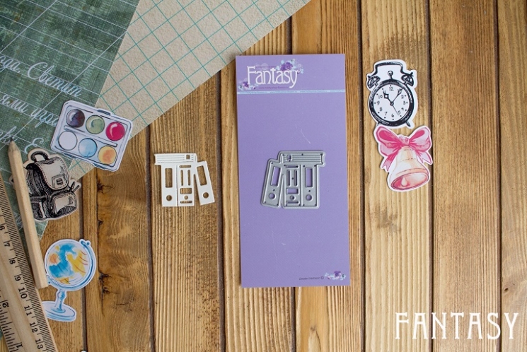 Knife for cutting Fantasy "Books" size 3*3 cm 