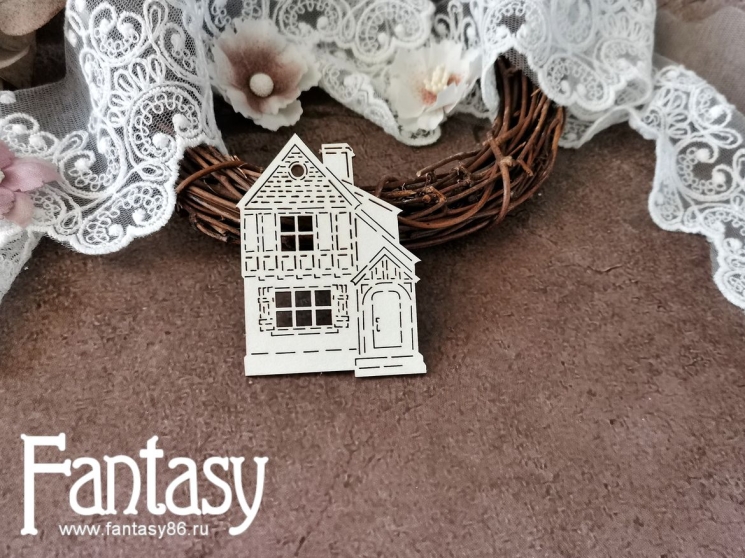 Чипборд Fantasy "Домик 3560", размер 6,5*4,8 см