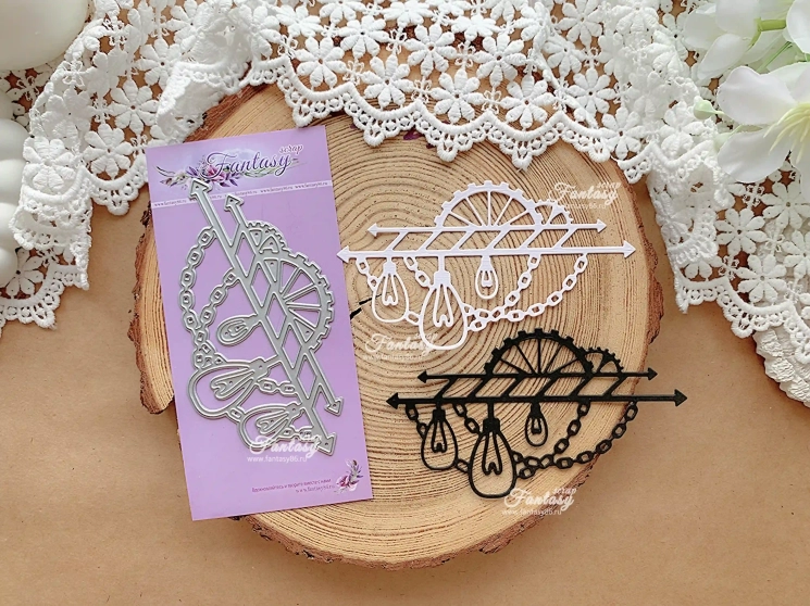 Нож для вырубки FantasyScrap «Винтажная механика», Fd-1741, размер 11*6 см