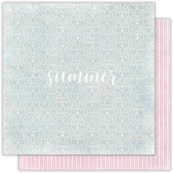 Double-sided sheet of paper Summer Studio Shabby Weddind 