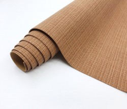 Binding leatherette with a light brown matte texture, size 33*70cm, 225g/m