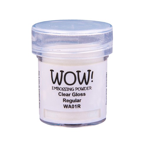 Powder for embossing WOW! "Clear Gloss-Regular", 15 ml