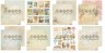 Набор двусторонней бумаги CraftPaper "Bon Voyage" 16 листов, размер 30,5*30,5см, 190 гр/м2