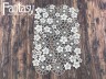 Чипборд Fantasy «Фоновый узор с цветочками 2535» размер 19,7*12,3 см