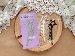 Нож для вырубки FantasyScrap «Звёздный акцент», Fd-1744. размер 10*4 см 