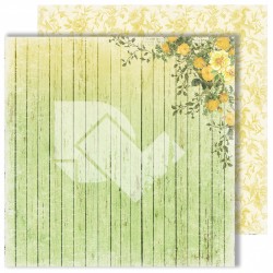 Двусторонний лист бумаги Dream Light Studio Spring holidays "Country mood", размер 30,48Х30,48 см, 250 г/м2