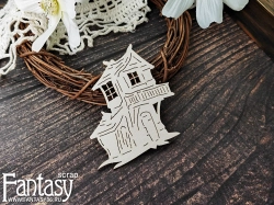 Чипборд Fantasy "Дом 3940" размер 7,2*9,5 см