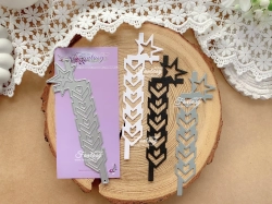 Нож для вырубки FantasyScrap «Звёздное направление», Fd-1746, размер 13*4 см 