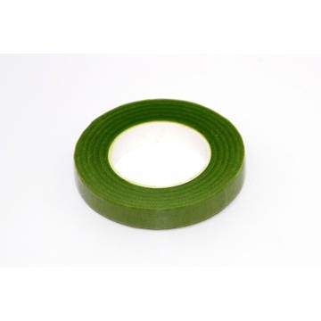 Флористическая лента "Рукоделие" Светло-Зеленая, ширина 12 мм, длина 27,4 м 