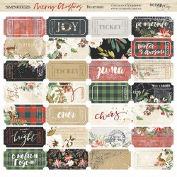 Double-sided sheet of paper Ssarmir Merry Christmas 