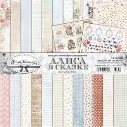 A set of double-sided ScrapMania paper 