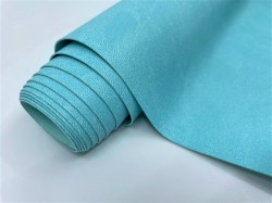 Переплётный кожзам Италия, цвет Светло-голубой, 33Х70 см