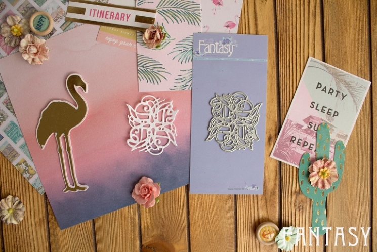 Knife for cutting Fantasy "Wind Rose" Size 4.8*4 cm