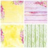 LemonCraft "Fresh Summer" double-sided paper set, 6 sheets, size 30. 5x30. 5 cm, 200 g /m2